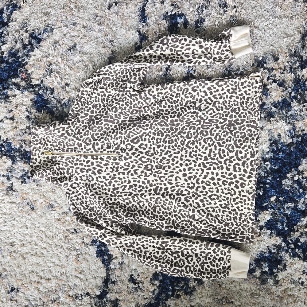 Crewcuts Animal Print Sweater Girls Size Large